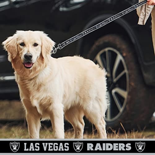 NFL PET Las Vegas Raiders Dog Leash, Small Football Team Leash - Image 3
