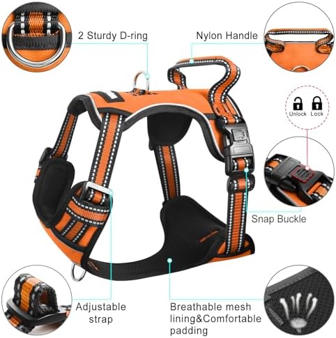 WINSEE Dog Harness No Pull, Pet Harnesses - Image 5