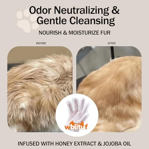 Pet Glove Wipes, Disposable Grooming Mitts - Image 5