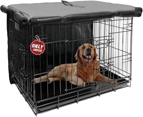 Dog Crate Cover 36 Inch Waterproof 600D Oxford by Joroamp