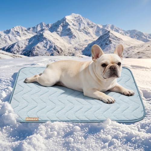 PPOLCA Waterproof Cooling Mat for Medium Dogs 21x29 by PPOLCA