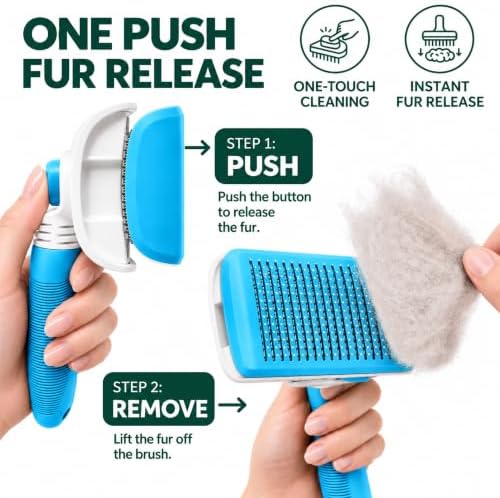 Premium Deshedding Slicker Brush - Image 6
