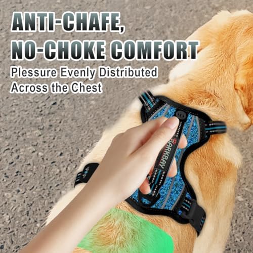 BARKBAY No Pull Dog Harness Large Reflective Dog Harness - Image 4