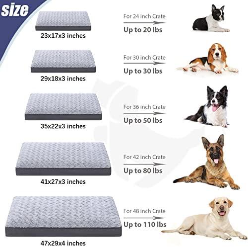 KSIIA Washable Dog Crate Bed Waterproof - Image 6