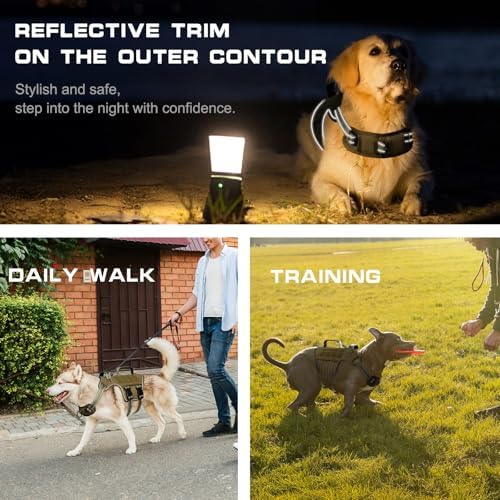 Dog Harness for Large Dogs, No Pull Tactical Vest - Image 4
