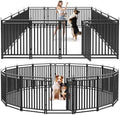 Thickened Outdoor Dog Fence, 16 Panels by Petorldog