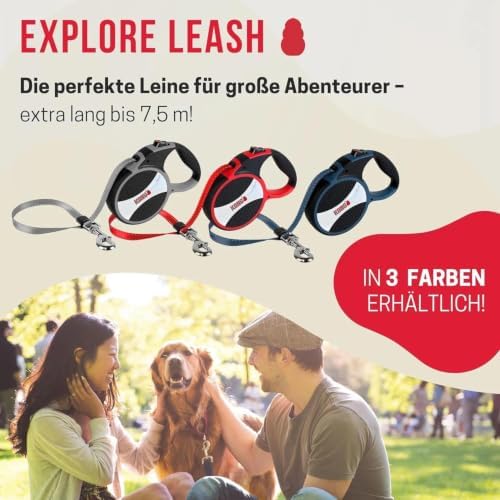 Alcott Kong Explore Retractable Dog Leash, KNG EXP LG BL - Image 6