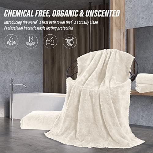 MOONQUEEN 2 Pack Premium Bath Towel Set - Image 5