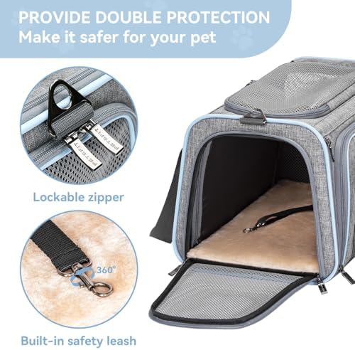 Petsfit Small Double Expandable Cat Carrier - Image 5