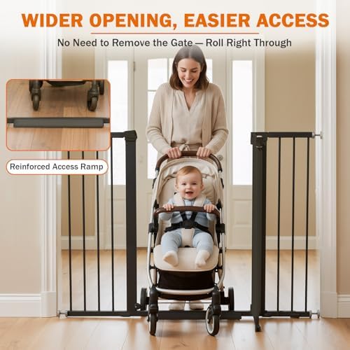 Mumeasy 36" Extra Tall Baby Gate - Image 3