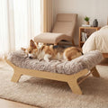 Muihood Elevated Wood Dog Bed Frame by MUIHOOD