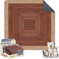 Washable Pee Pads for Dogs 72"x72" 2 Pack Reusable Puppy Potty Pad by Verdasun