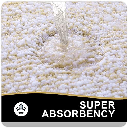 OLANLY Bathroom Runner Rugs 47x17, Long Bath Mats - Image 3