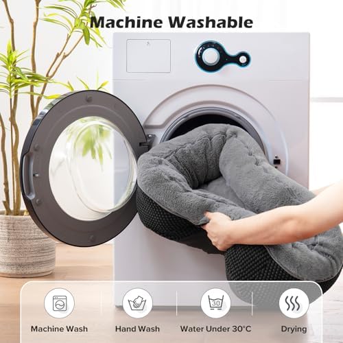 INVENHO XL Dog Beds Large Sized Dog, Washable Orthopedic Warming Soft Sleeping - Image 7