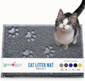 Andalus Small Cat Litter Mat, Non-Slip & Easy to Clean Cat Litter Box Mat by AndalusBrand