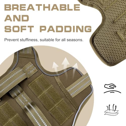 Dog Harness, Tactical No Pull for Small Sized Dog - Image 5