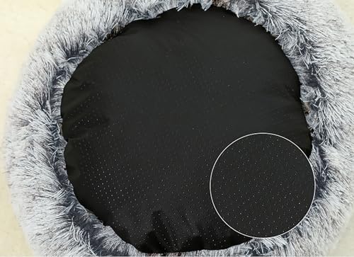 Dog Cave Bed for Small Dogs Cats Pets, Anti Anxiety Calming Plush Dog Beds - Image 5