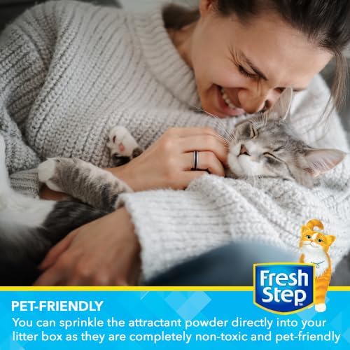 Fresh Step Cat Litter Box Training Attractant Powder, 9 Oz Bottle - Image 5