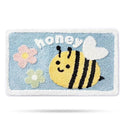 Molesun Bee Bath Mat 16x24, Soft Absorbent Microfiber Bath Rugs by Molesun