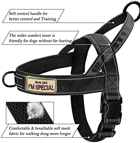 Dog Harness, No Pull Reflective Adjustable Harness - Image 5