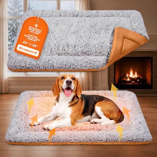 Self Warming Cat Bed, Reversible Cooling Mat by WanpeeGoo