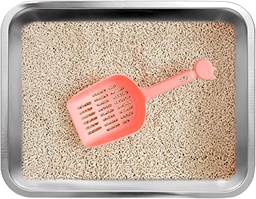 Kichwit Large Stainless Steel Cat Litter Box, 17.5" x 13.5" x 7.9" - Image 5