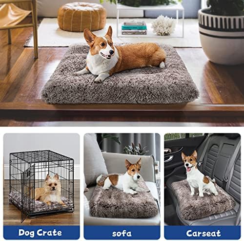 Dog Bed Crate Pad Plush Soft Dog Crate Bed - Image 6