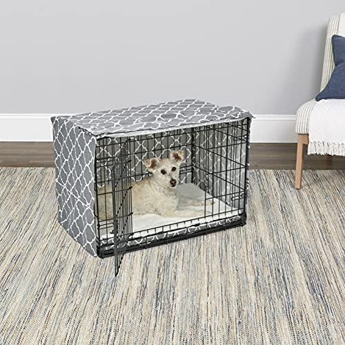 MidWest Homes for Pets Medium Dog Crate Cover Featuring Teflon Fabric Protector - Image 3