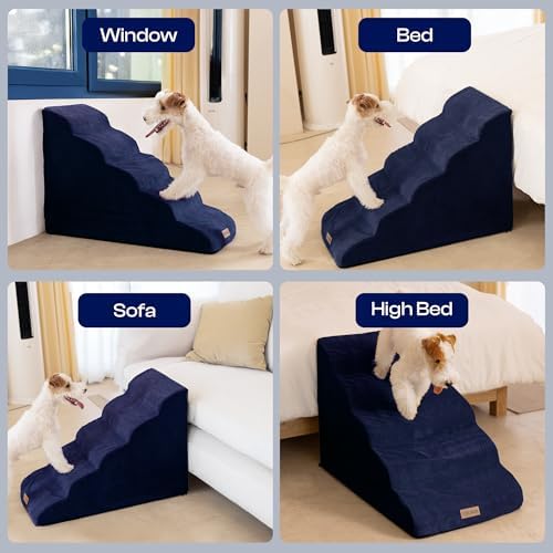 Miorun Extra Wide Dog Stairs for Large Dogs - Image 4