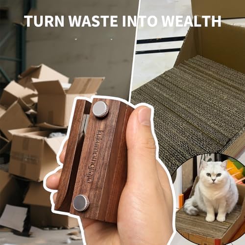 Cardboard Cutter for Cat Scratchers, Wooden cat Cardboard Cutter，Box Cutter for - Image 7