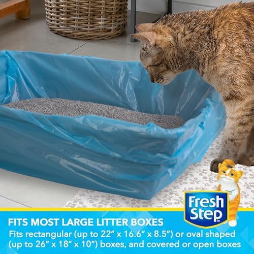 Fresh Step Drawstring Litter Liners, 3 ft x 19 in, 15 Ct - Image 4