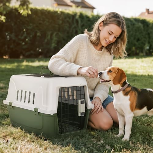 Magshion 22 Inch Hard-Sided Dog Cat Carrier - Image 4