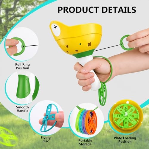 Outdoor Flying Disc Launcher Toys - Image 3