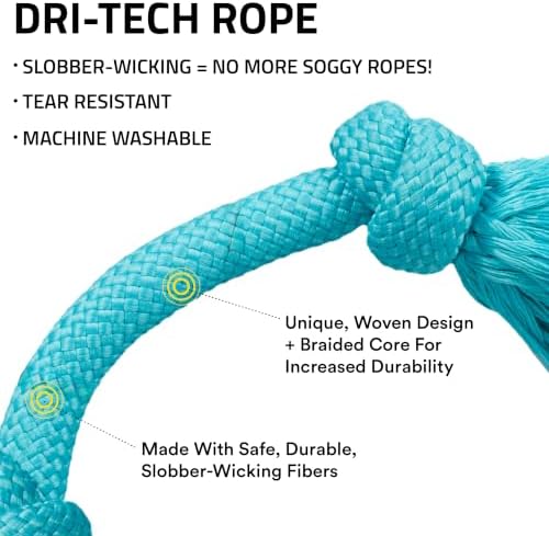 Playology Tug Rope Dog Toys for Large Dogs - Image 2