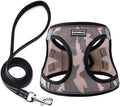 Dog Harness with Leash Set, Step-in Adjustable Puppy Pet Vest, Camo Set XXS by BOOMIBOO
