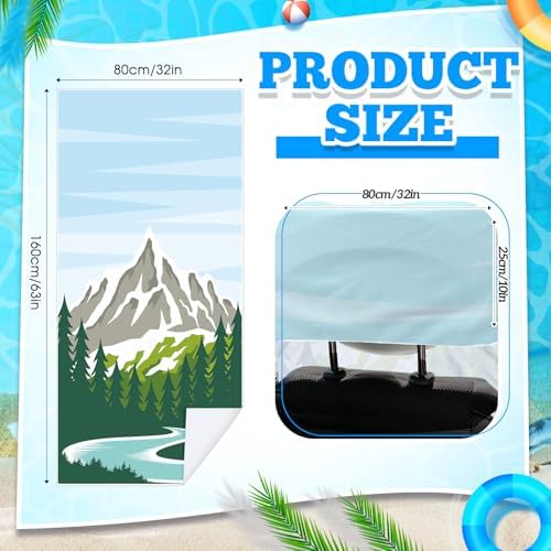 Hahafelt 2 Pack Car Seat Towel Cover - Image 2