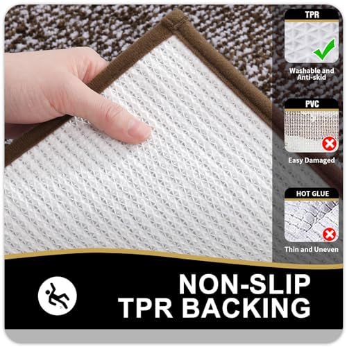 OLANLY Bathroom Rugs 36x24, Soft Absorbent Microfiber Bath Rugs - Image 5