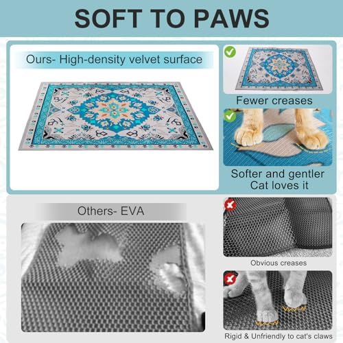 BEAUTYZOO Cat Litter Mat, Waterproof - Image 4