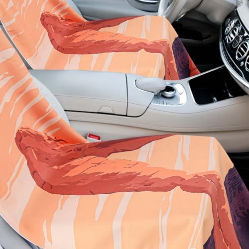 Hahafelt 2 Pack Car Seat Towel Cover - Image 5
