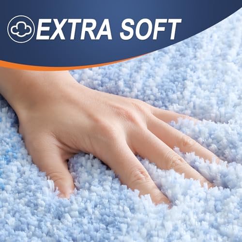 OLANLY Small Bathroom Rugs 28x18, Extra Soft Absorbent Microfiber Bath Rugs - Image 3