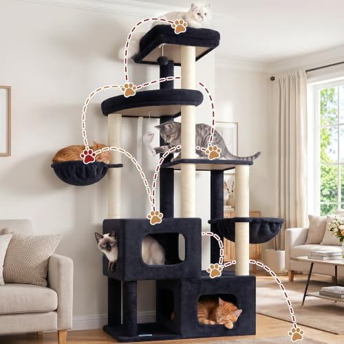 Gitelsnour 71'' Heavy Duty Cat Tree Tower - Image 7