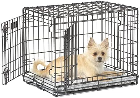 MidWest Homes for Pets Quiet Time Reversible Crate Pan Cover 24' Gray - Image 5
