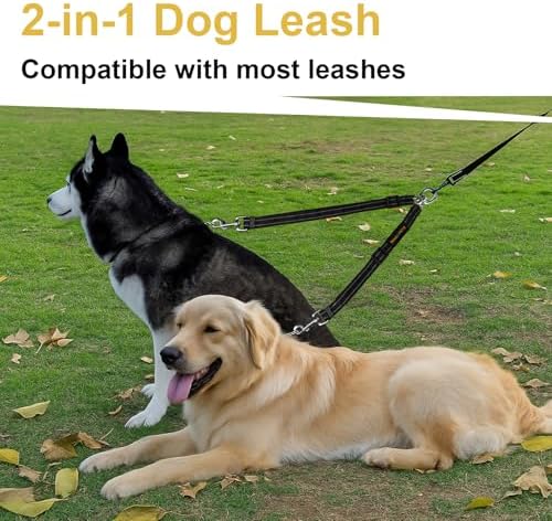 MingXpet Double Dog Leash for Two Dogs, No Pull Dog Leash, 360° Swivel No - Image 6