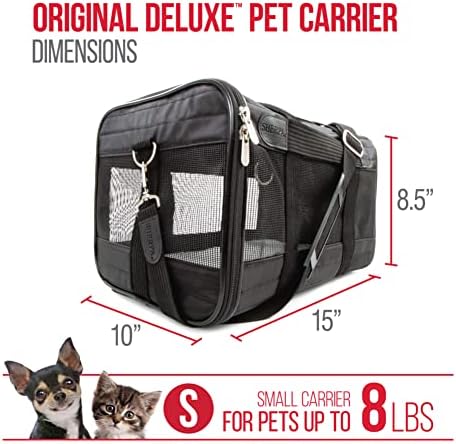 Sherpa Original Deluxe Travel Pet Carrier, Airline Approved & Guaranteed On - Image 3