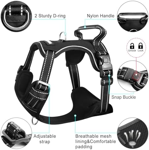 WINSEE Dog Harness No Pull, Pet Harnesses - Image 4