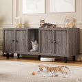 ONBRILL 59 Inches Cat Litter Box Enclosure by ONBRILL