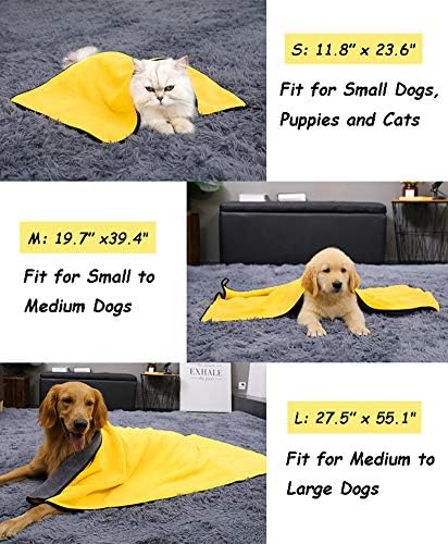 Dog Bath Towel - Super Absorbent Microfiber Dog Towel - Image 5