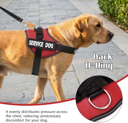 MUMUPET Service Dog Harness, No Pull & Reflective Pet Vest - Image 4