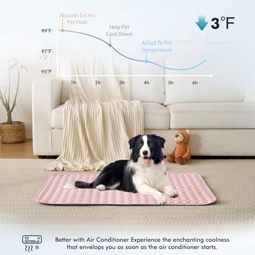 MICROCOSMOS Summer Cooling Mat & Sleeping Pad- Water Absorption Top, EZ Clean - Image 2