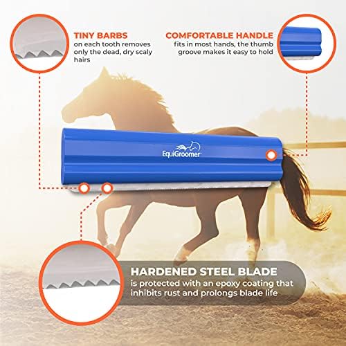 EquiGroomer 8-Inch Deshedding Brush - Image 5